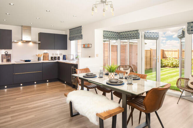 Kitchen in the Holden 4 bedroom home