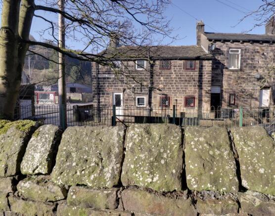 Back of the property