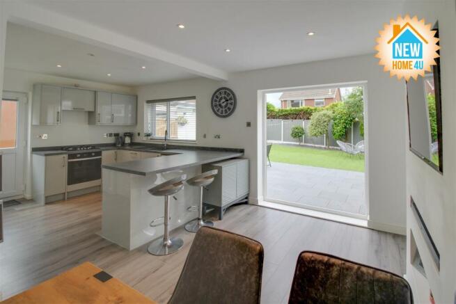 KITCHEN/DINNING ROOM / LIVING AREA