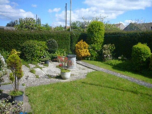 Rear garden