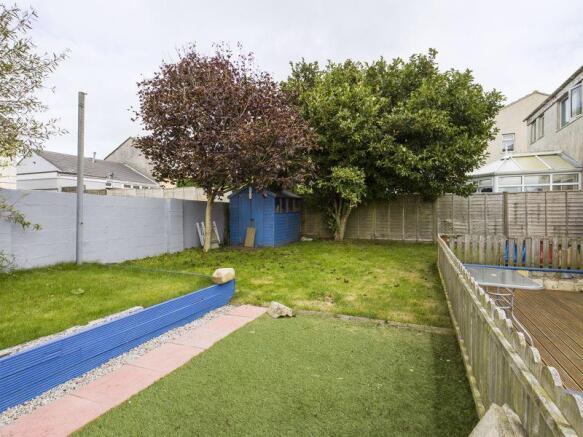 Rear garden