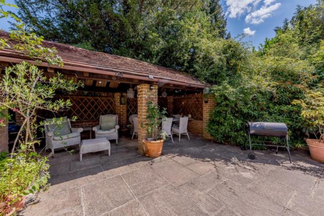 Covered Seating Area
