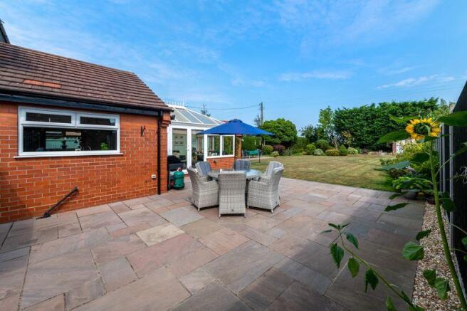 Garden patio