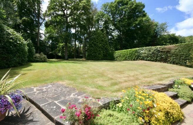 Rear garden