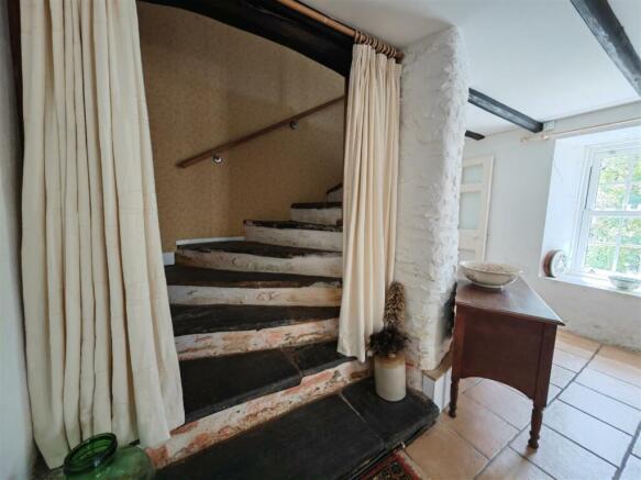 Stairs to first floor