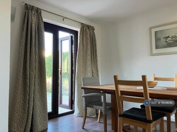 Dinning Room French Doors To Patio