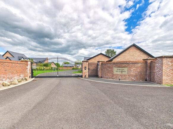 gated entrance