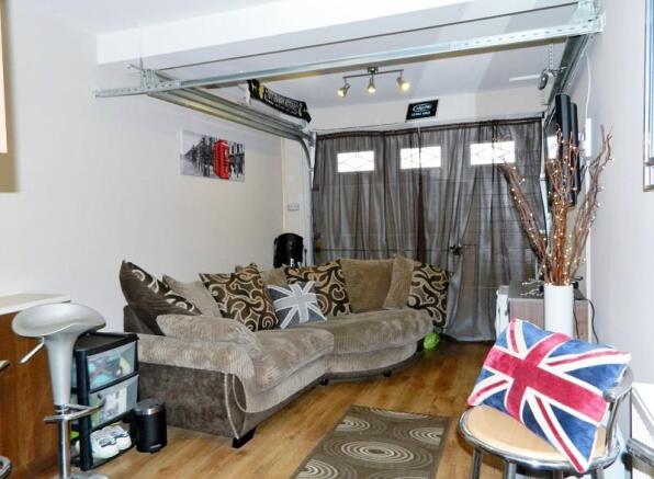 Garage/TV Room