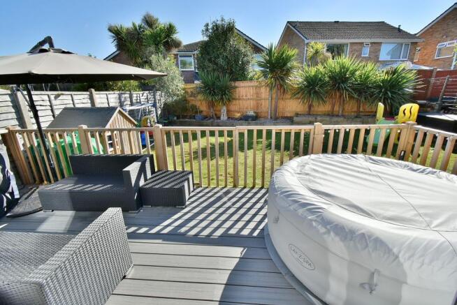 Rear garden