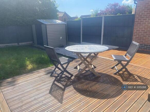 Decked Patio And Garden