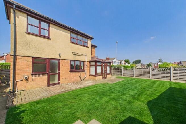 Rear garden