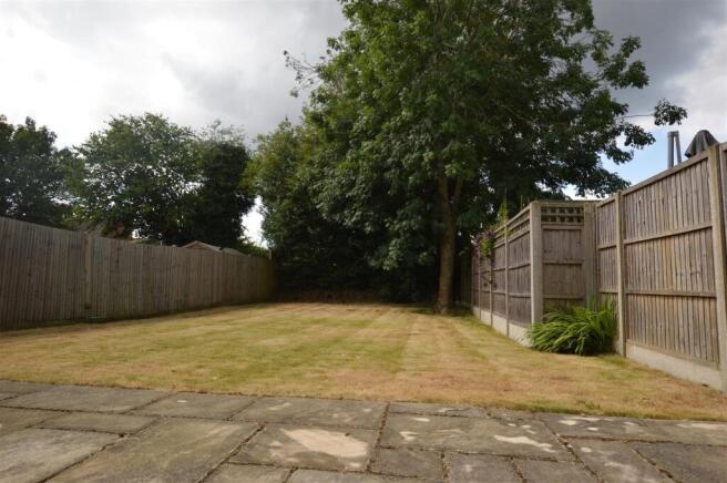Rear garden