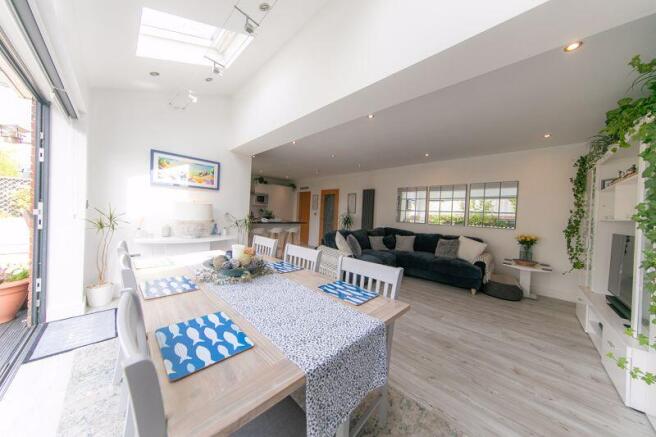 Open plan family room
