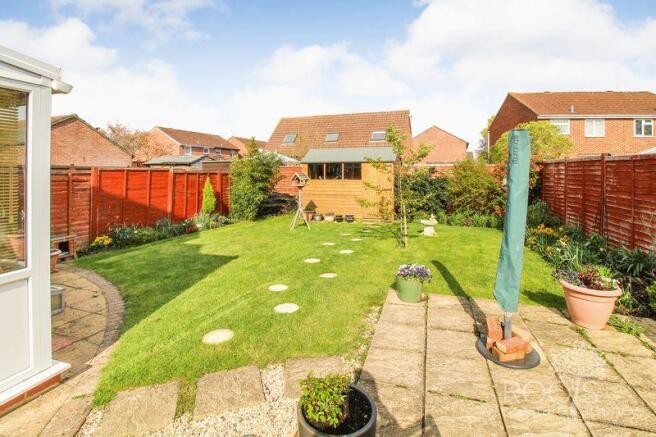 Rear garden