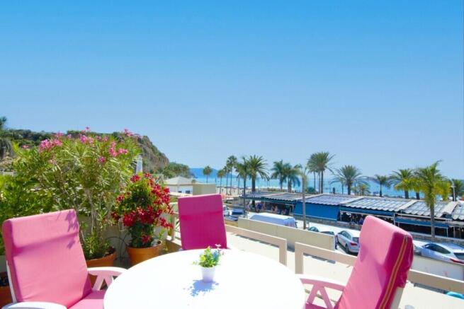 Terrace beach view
