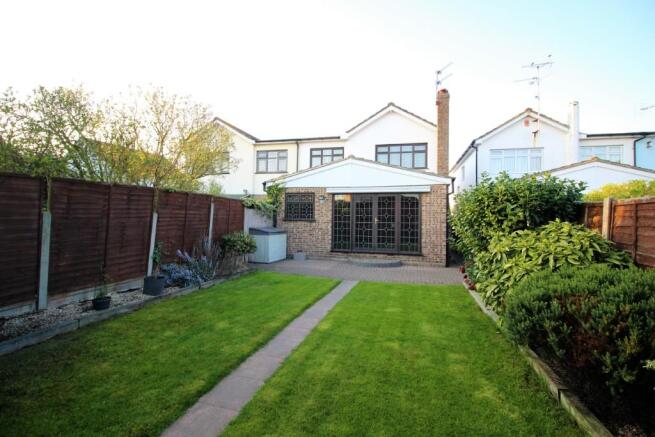 Rear of Property