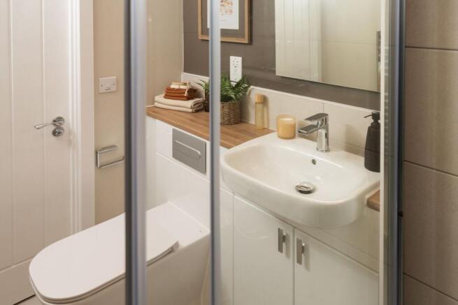 Show home shower room