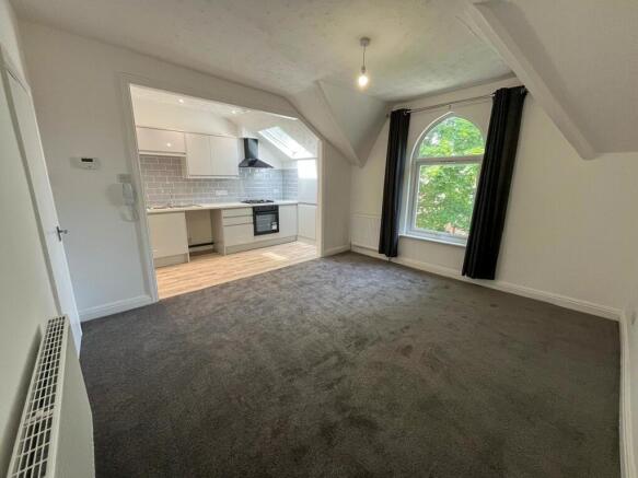 Lounge. kitchen