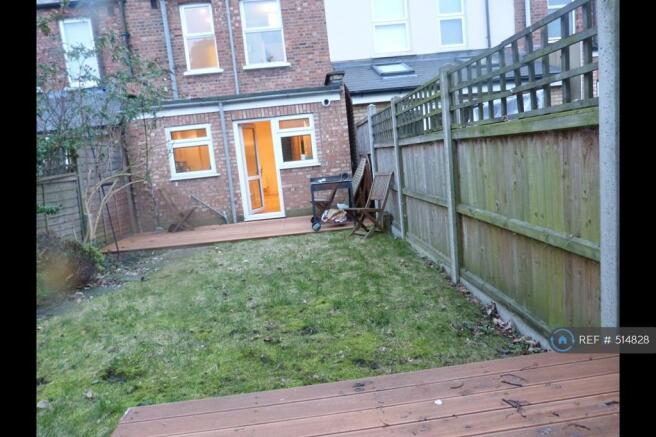 South Facing Garden With New Decking