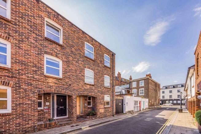 4-bed terraced on Peacock Lane, Old Portsmouth, £535,000