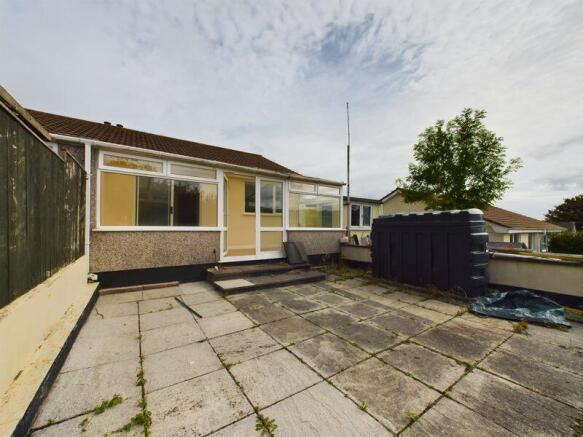 rear elevation and garden