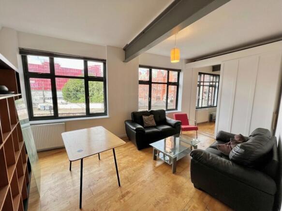 Living Room & Kitchen Area
