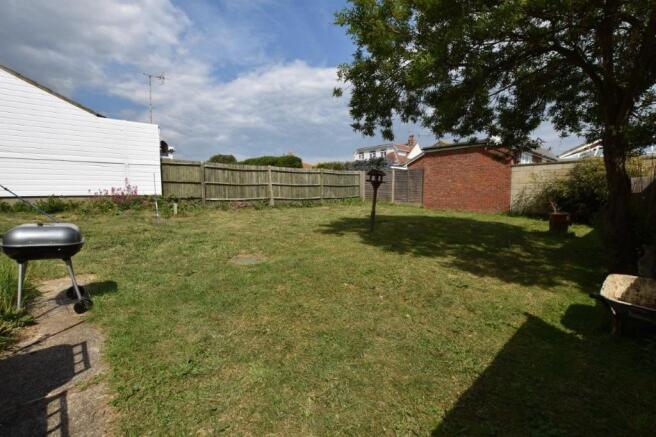 Rear garden