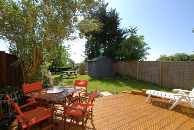 Rear garden
