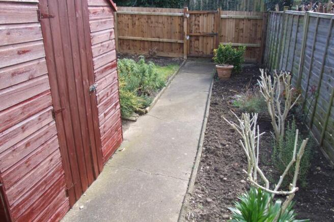 Rear garden