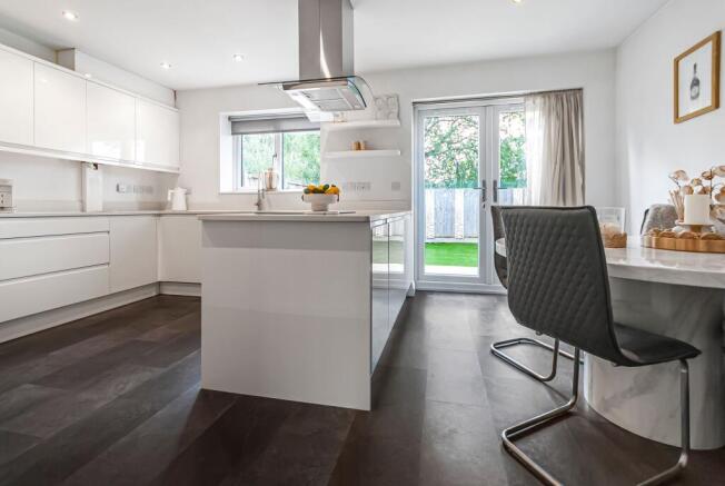 Open Plan Kitchen/Dining Area