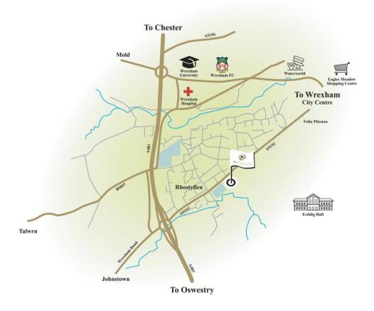 Plot 122-  The Bodfari, Phase 2, Manor Gardens, Rhostyllen, Wrexham photo 5