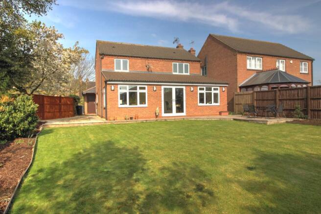 Rear garden