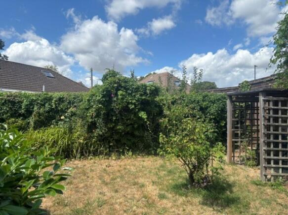 Rear garden