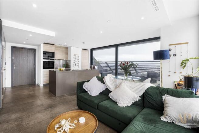 Open plan reception