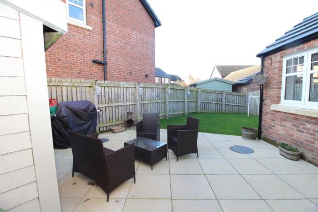 Rear garden