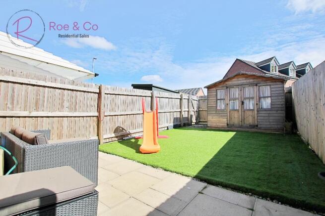 Rear garden