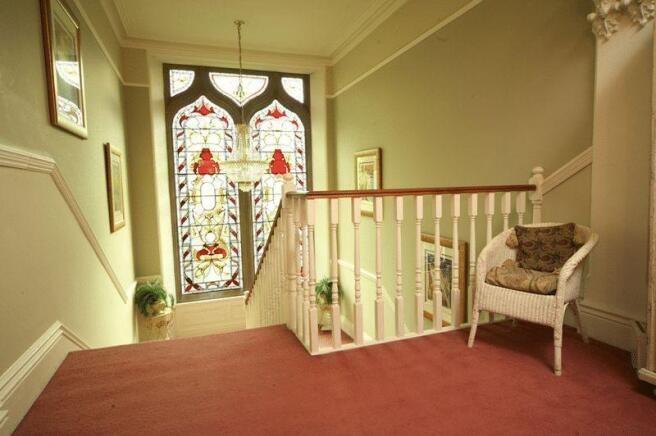stained glass window