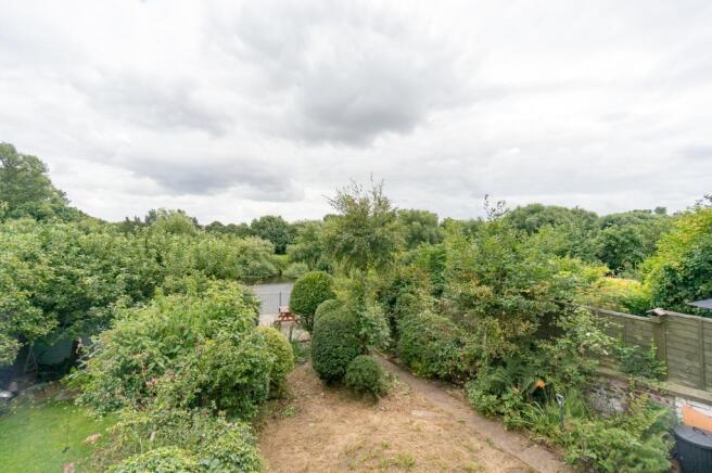 View of Garden from Balcony
