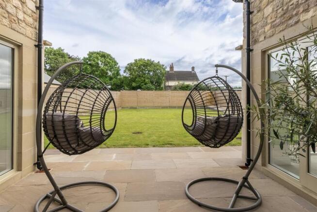 Private, secure rear garden