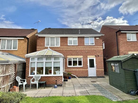 Rear of Property