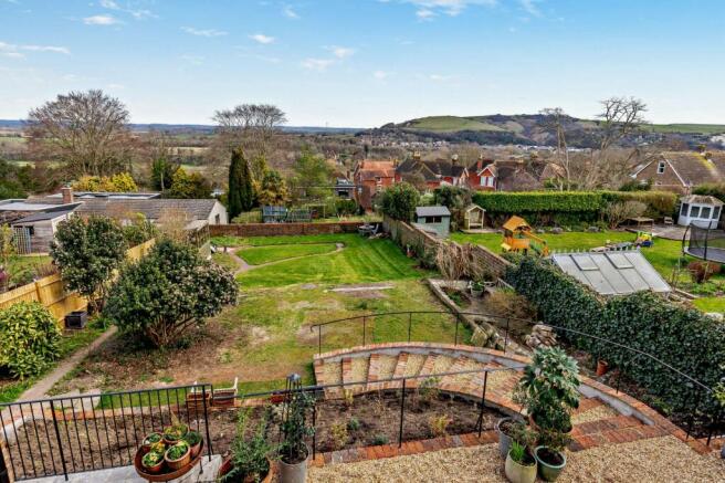 Rear Garden and View