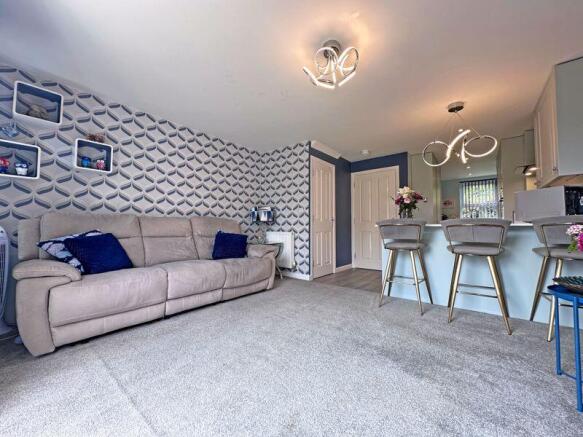 Living/Kitchen/Dining Room