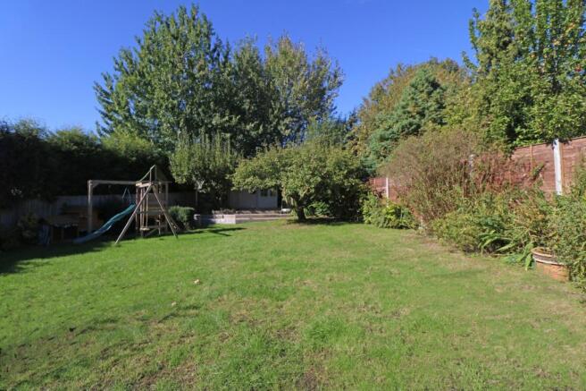 Rear garden