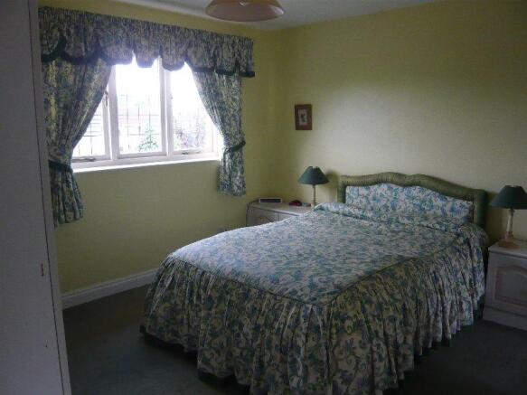 Master bedroom & dressing area