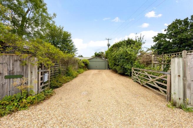 Driveway and Garage