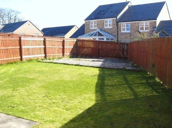 Rear garden