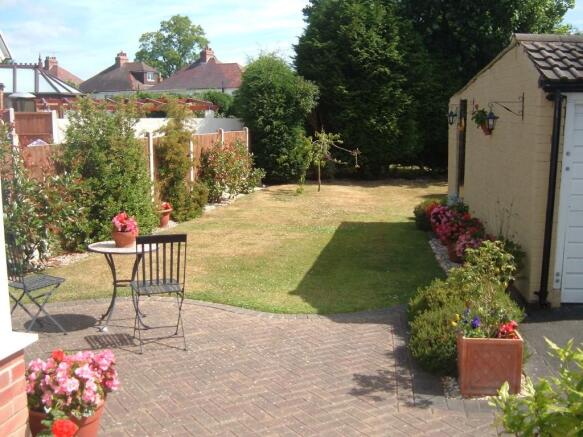 Rear garden