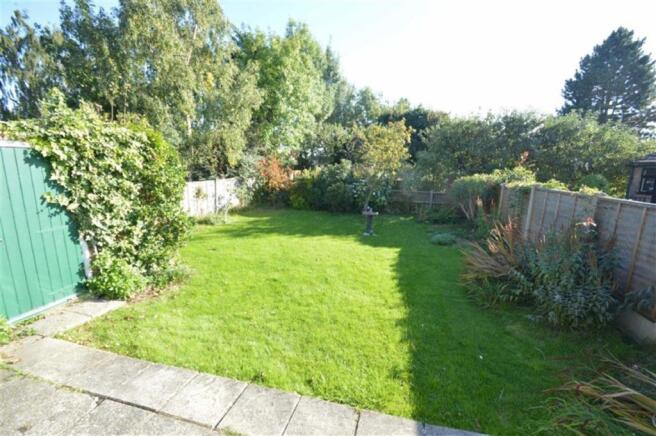 Rear garden