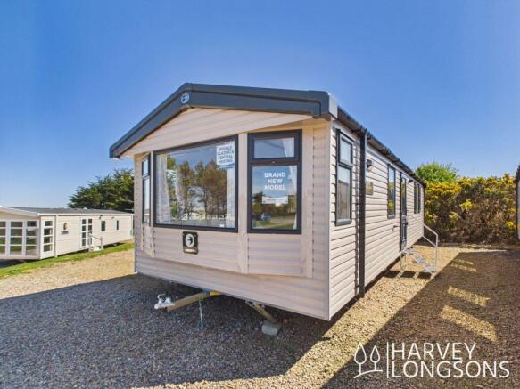 Swift Provence caravan exterior badge Silver Sands