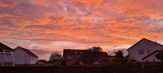 Evening sunset